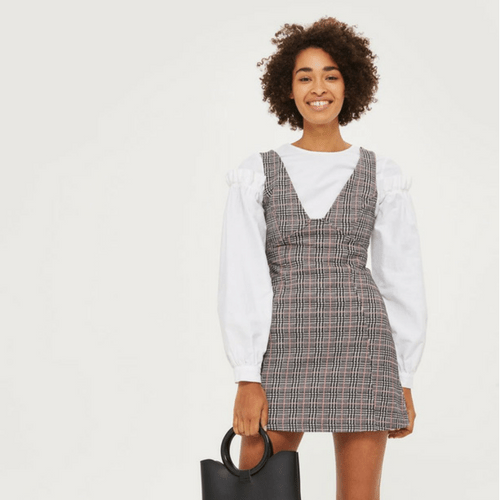 robe-carreaux-topshop-courte-hiver