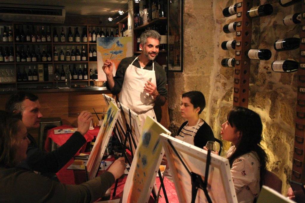 Le premier apéro peinture de Paris, c&rsquo;est Happy&nbsp;Paint