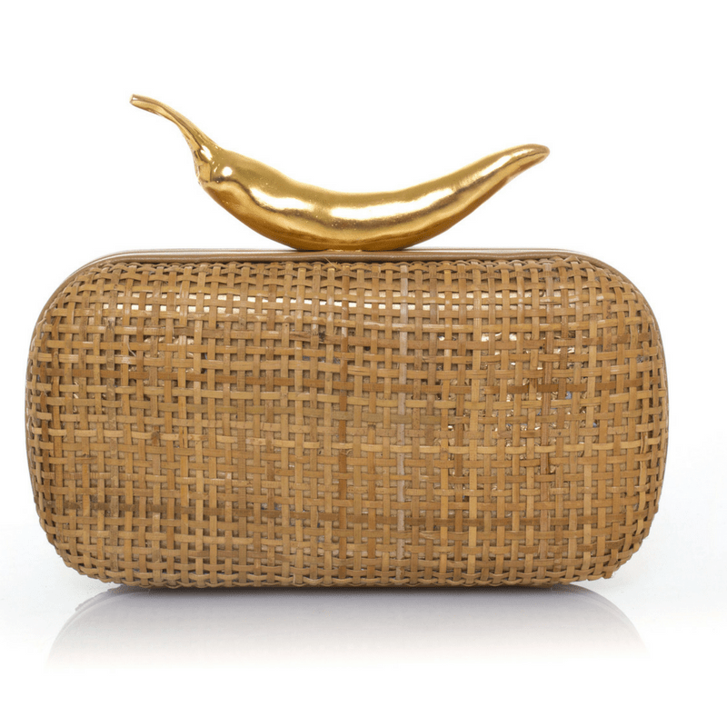 Chili box sarah bag pochette sac osier raphia