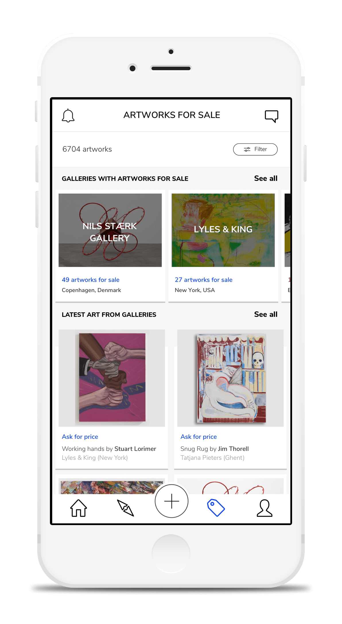 Marketplace Artland application art collectionneurs.png