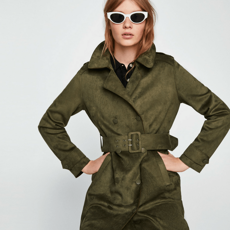 zara-trench-kaki-gabardine