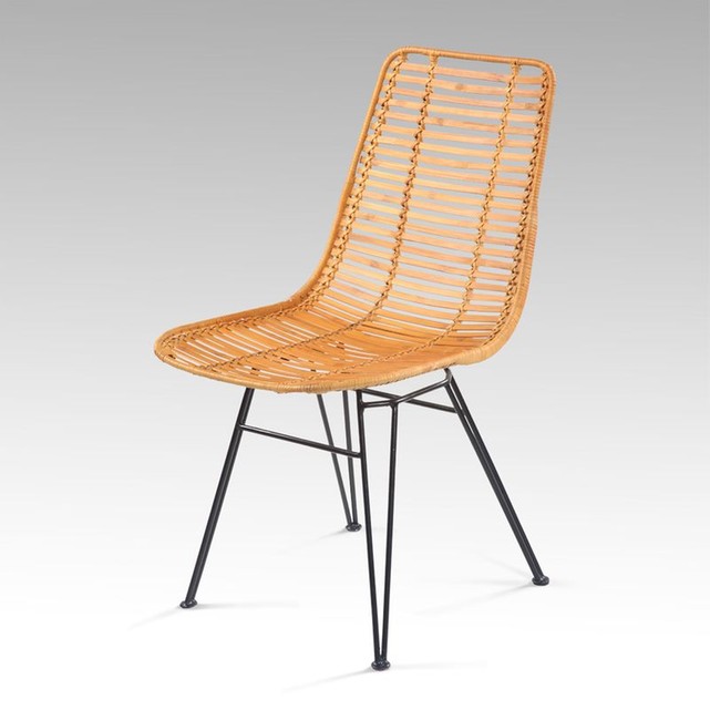 chaise rotin la redoute