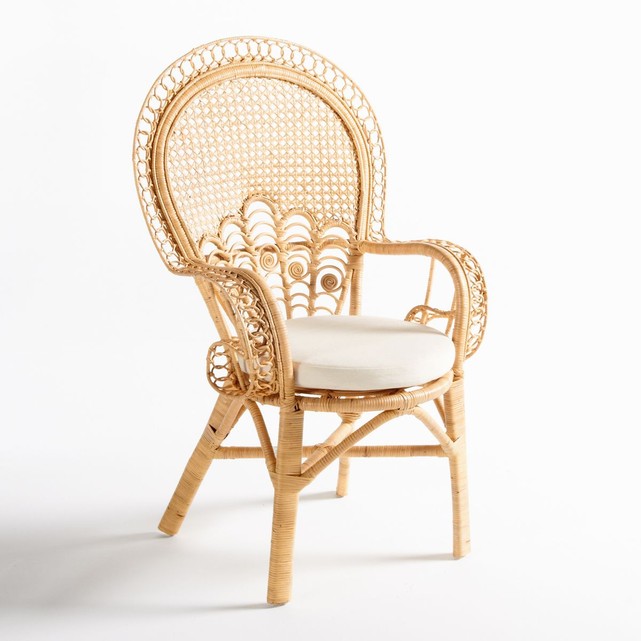 Fauteuil en osier