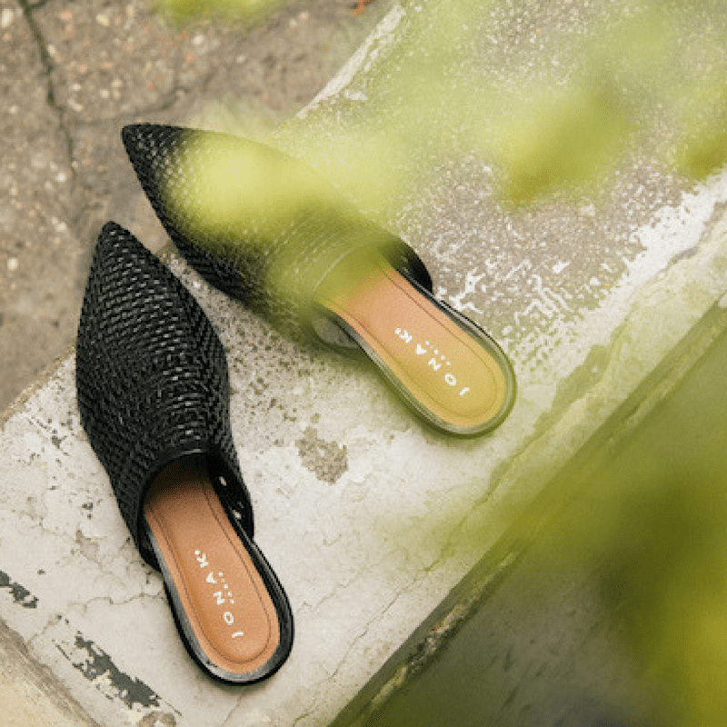 jonak-mules-plates-tressées