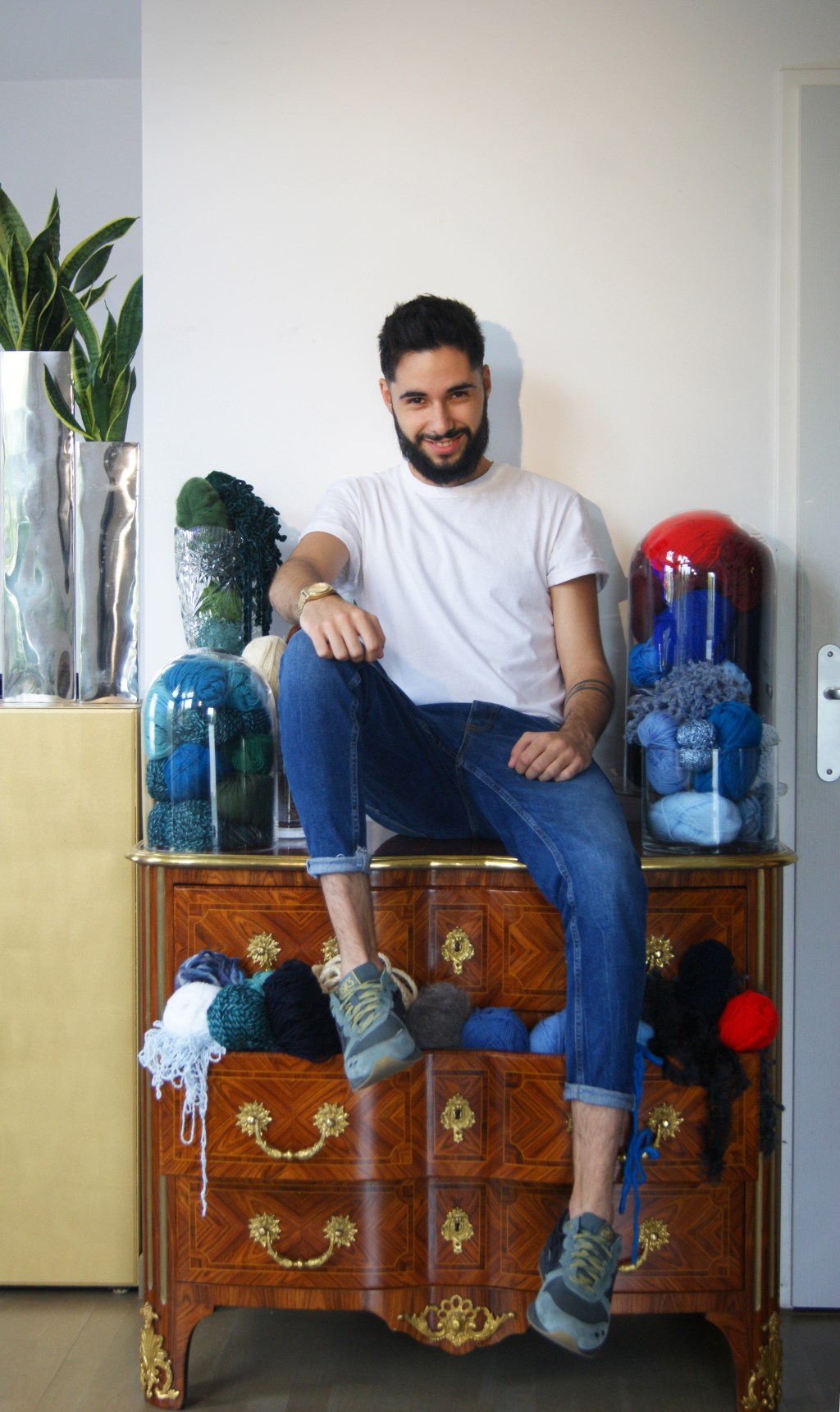 Entre fleurs et tissages, portrait du jeune artiste Romain Caruso aka&nbsp;ISABEL