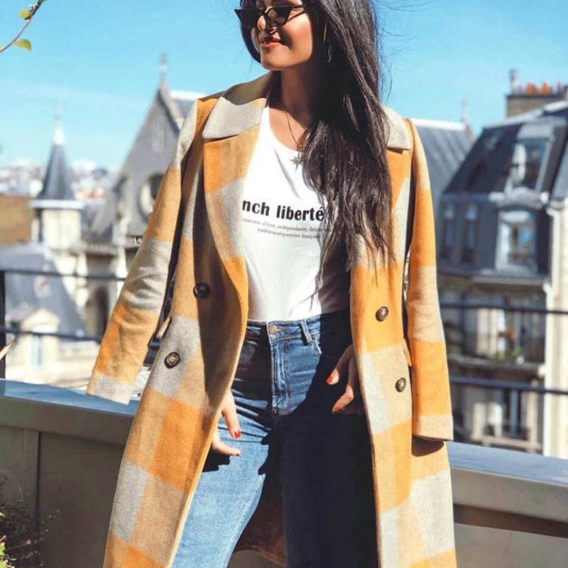 manteau-jaune-carreau-etam