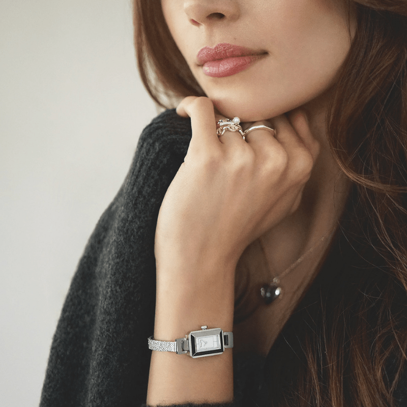 THOMAS SABO_STERLING SILVER_montre-watch-argent-rectangulaire