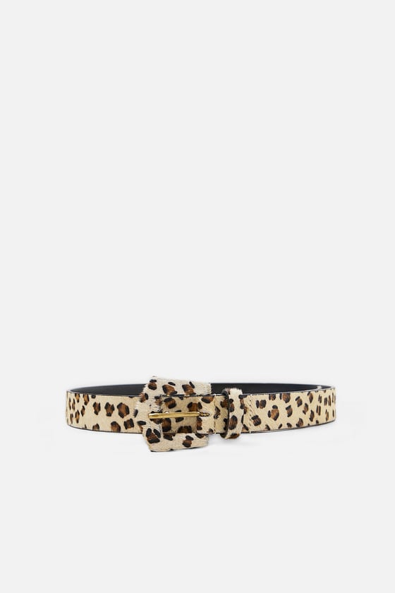Ceinture leopard cuir 19,95 euros