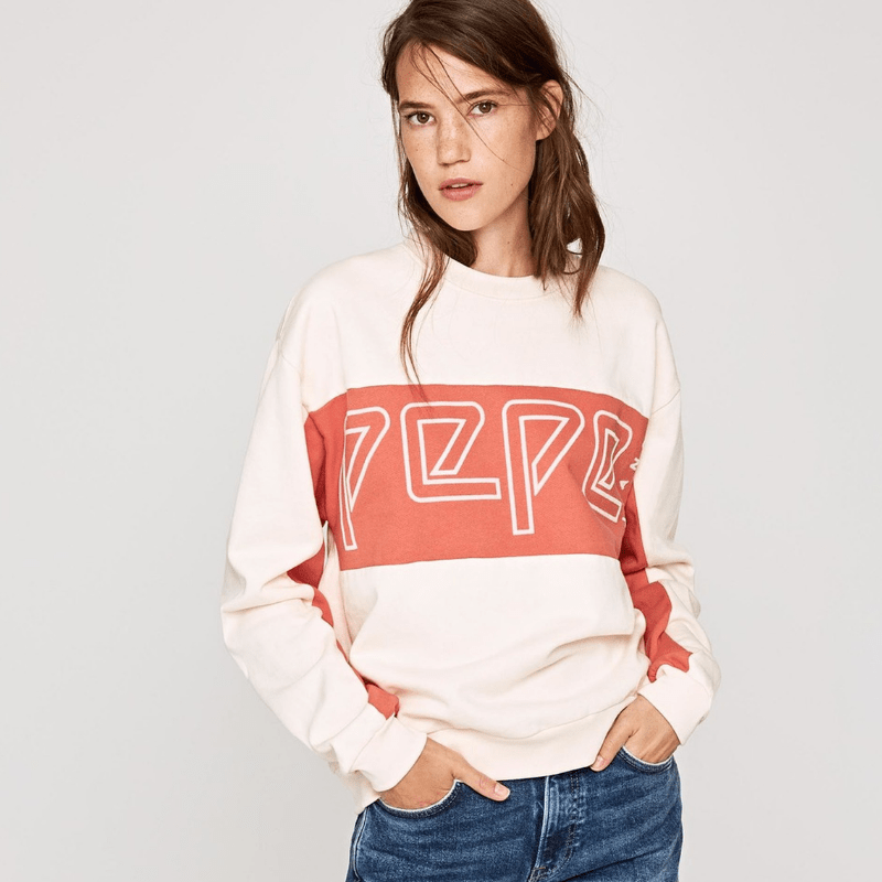 pantone-2019-living-coral-pull-pepe-jeans