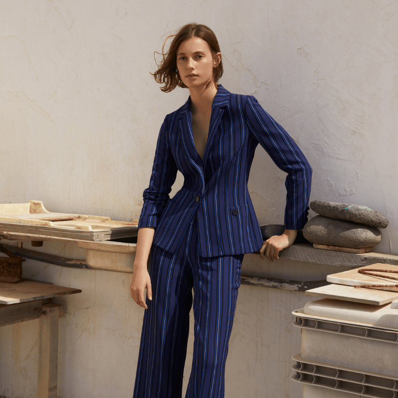 Veste rayée Vahine,blazer-costume-femme, Claudie Pierlot