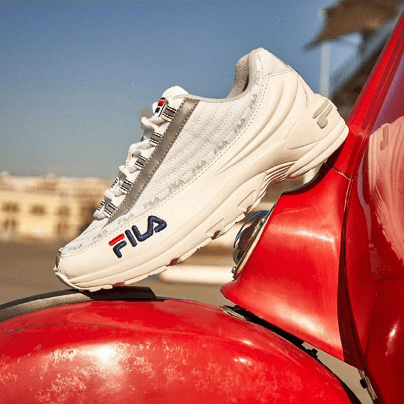 Fila DSTR97-sneakers-basket-blanches-ete-snipes