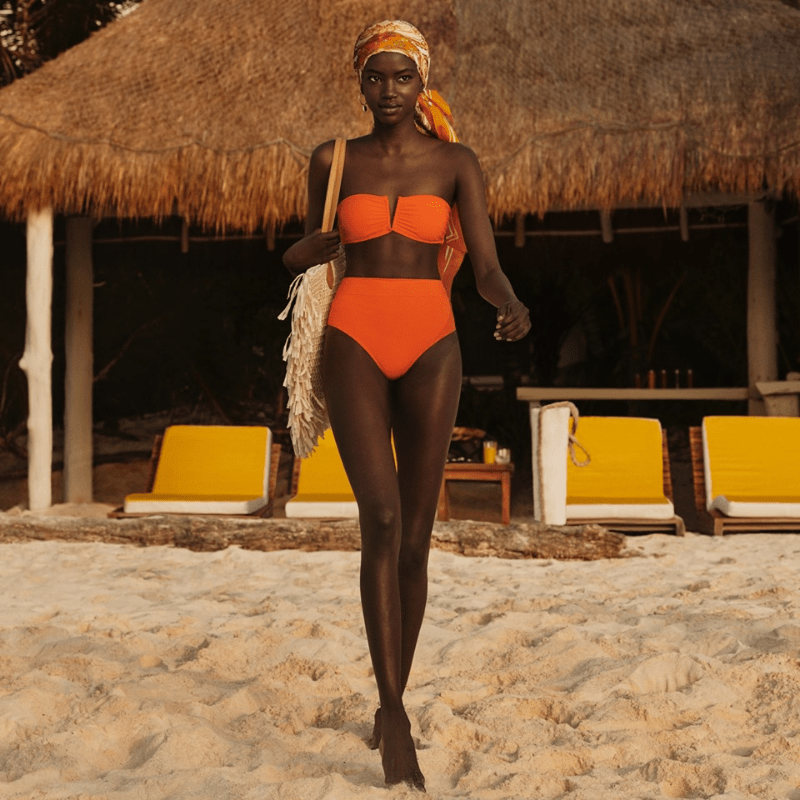 h-m-maillot-de-bain-orange-taille-haute