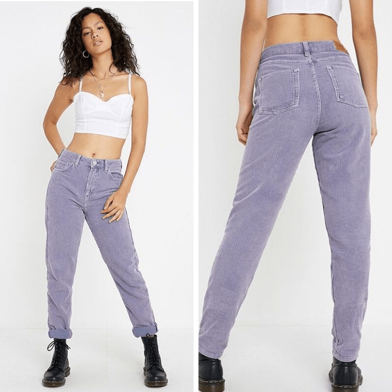 tendance-lilas-mauve-mode-urban-outfitters-pantalon-velours